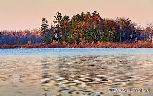 Otter Lake At Sunset_18662-3.jpg - Photographed near Lombardy, Ontario, Canada.